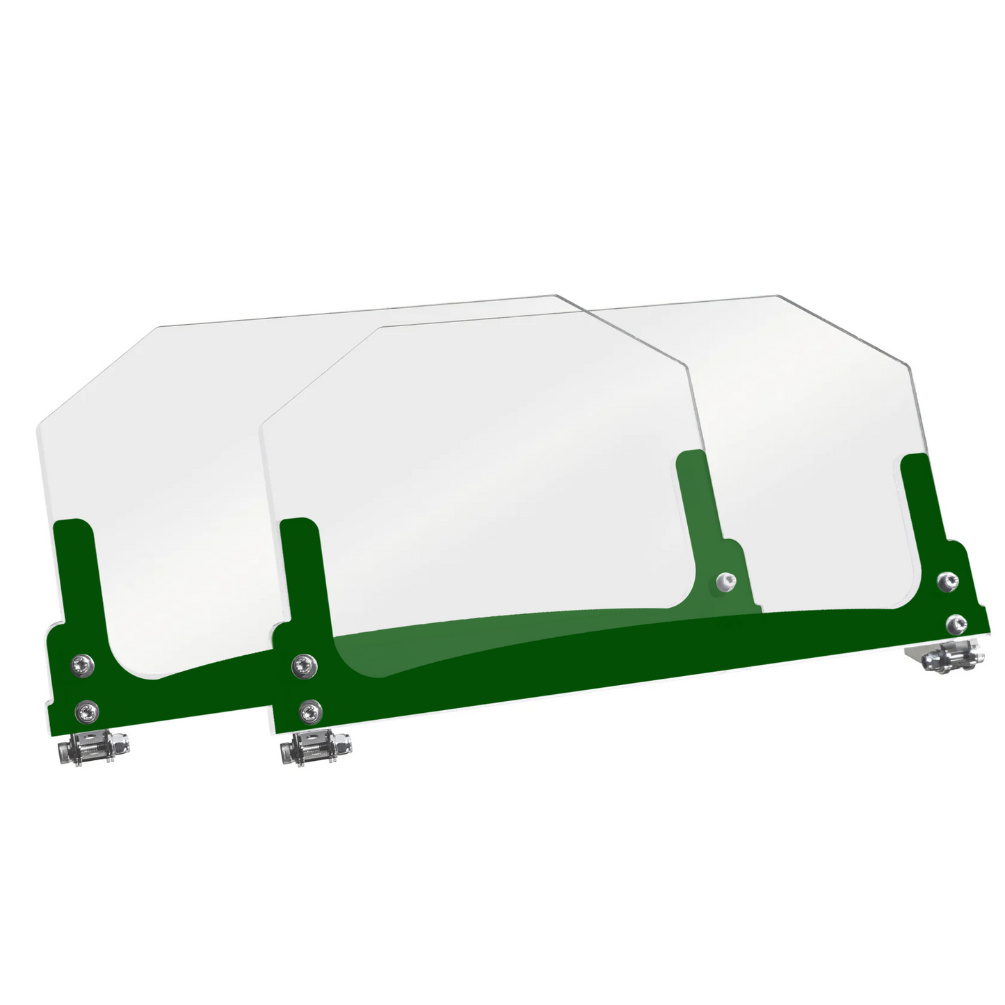 Black Angled Aeroscreens for Classic Cars
