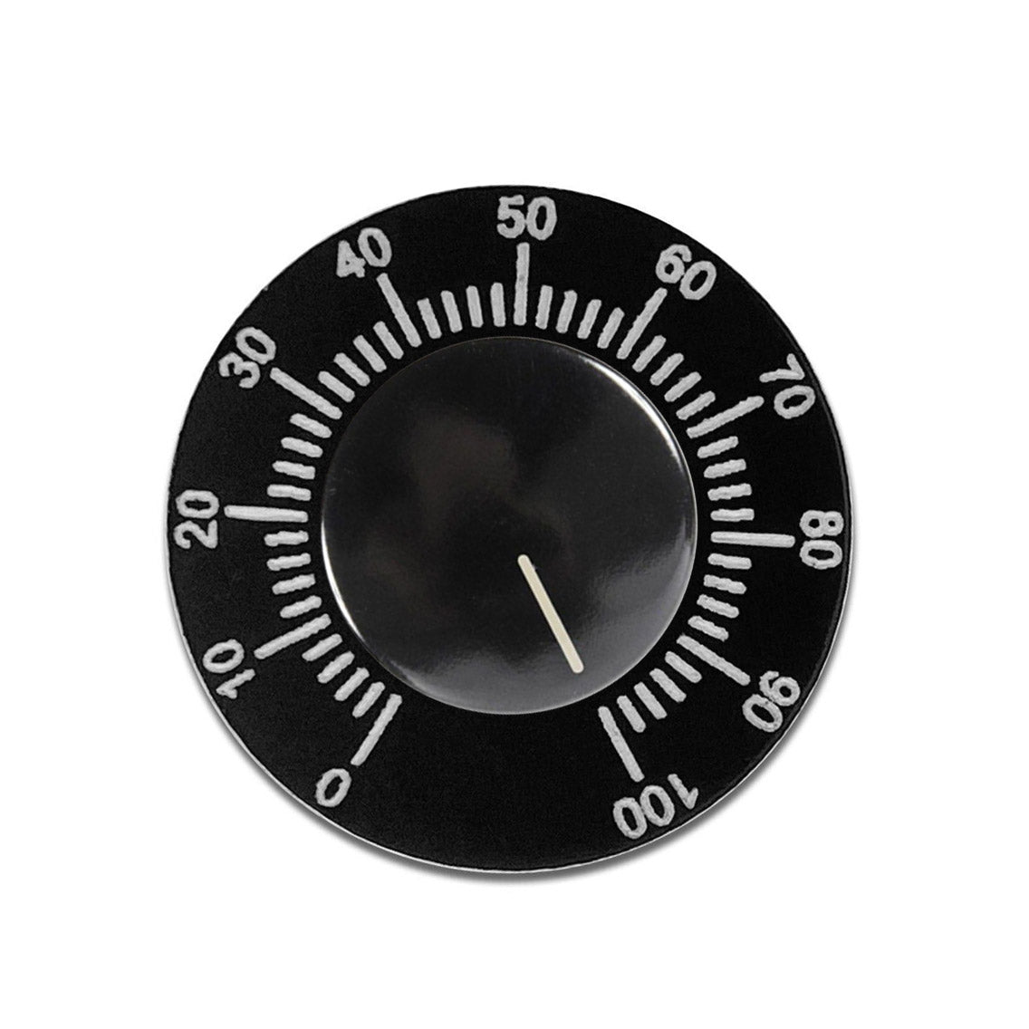 Circle Black - Dial Switch Tag 1-100 - Classic Gent