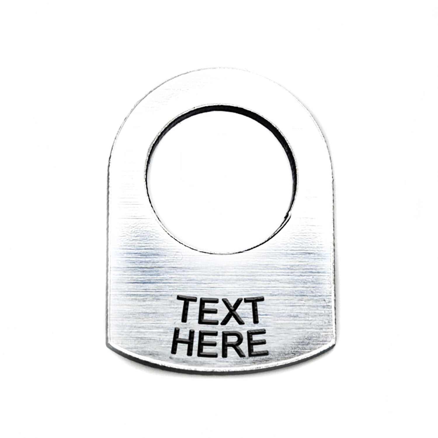 Text Below Silver - Toggle Switch Tag Tab Labels Classic Car Boat - Classic Gent