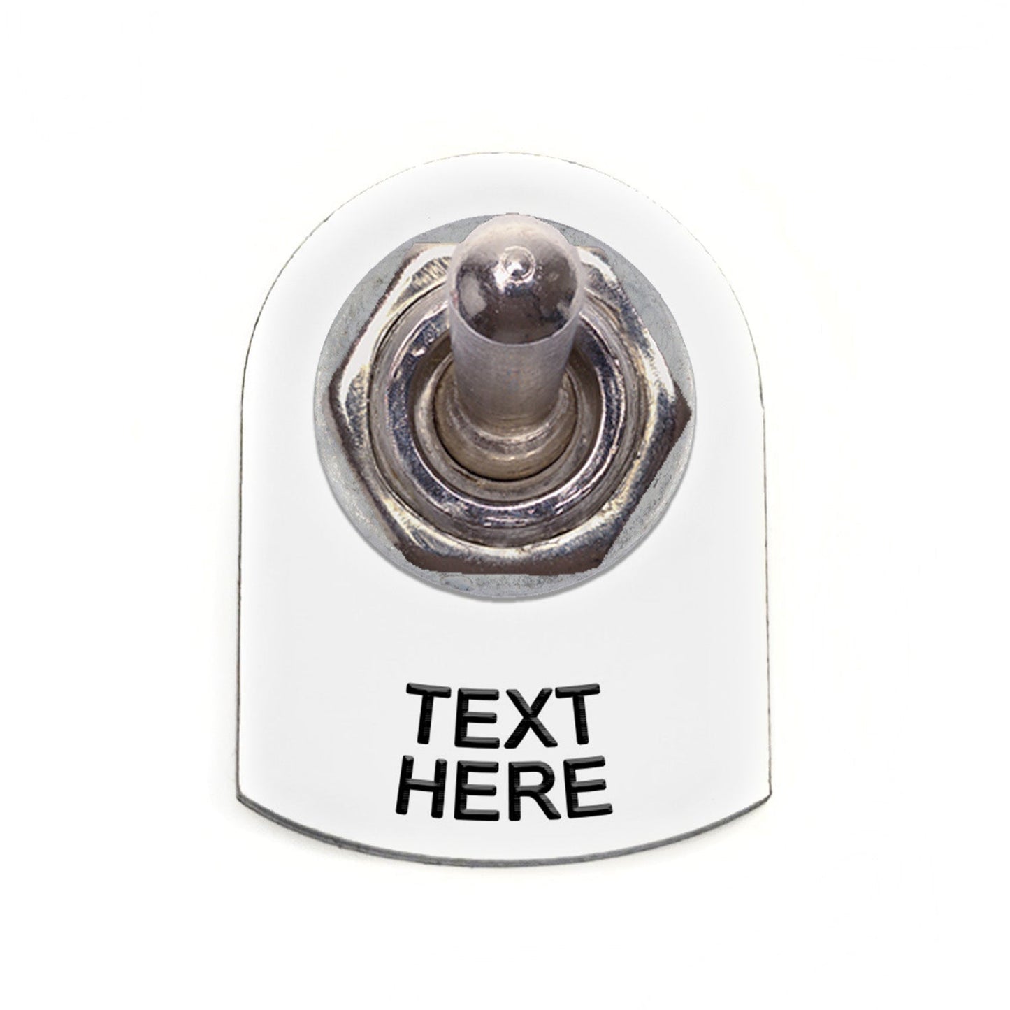 Text Below White - Toggle Switch Tag Tab Labels Classic Car Boat - Classic Gent