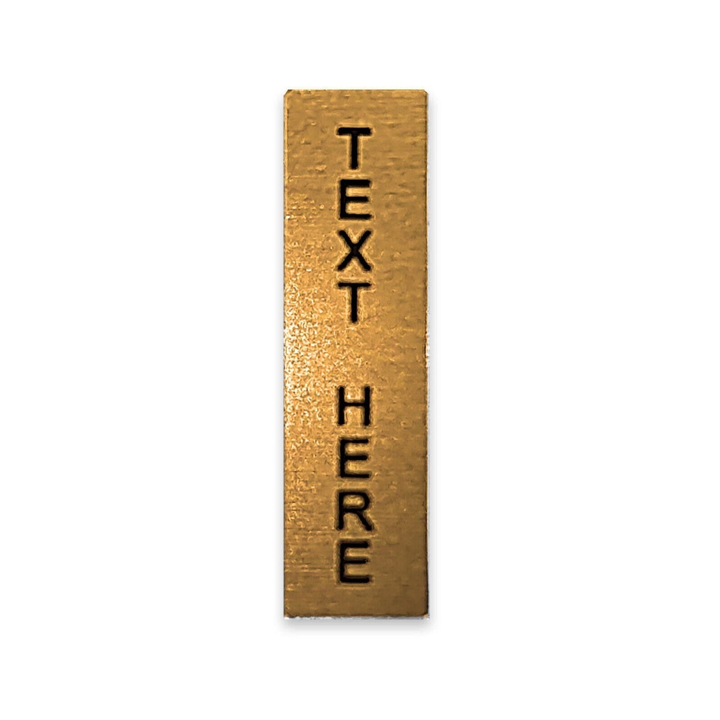 Vertical Green - Toggle Switch Tag Labels (3M Backed)