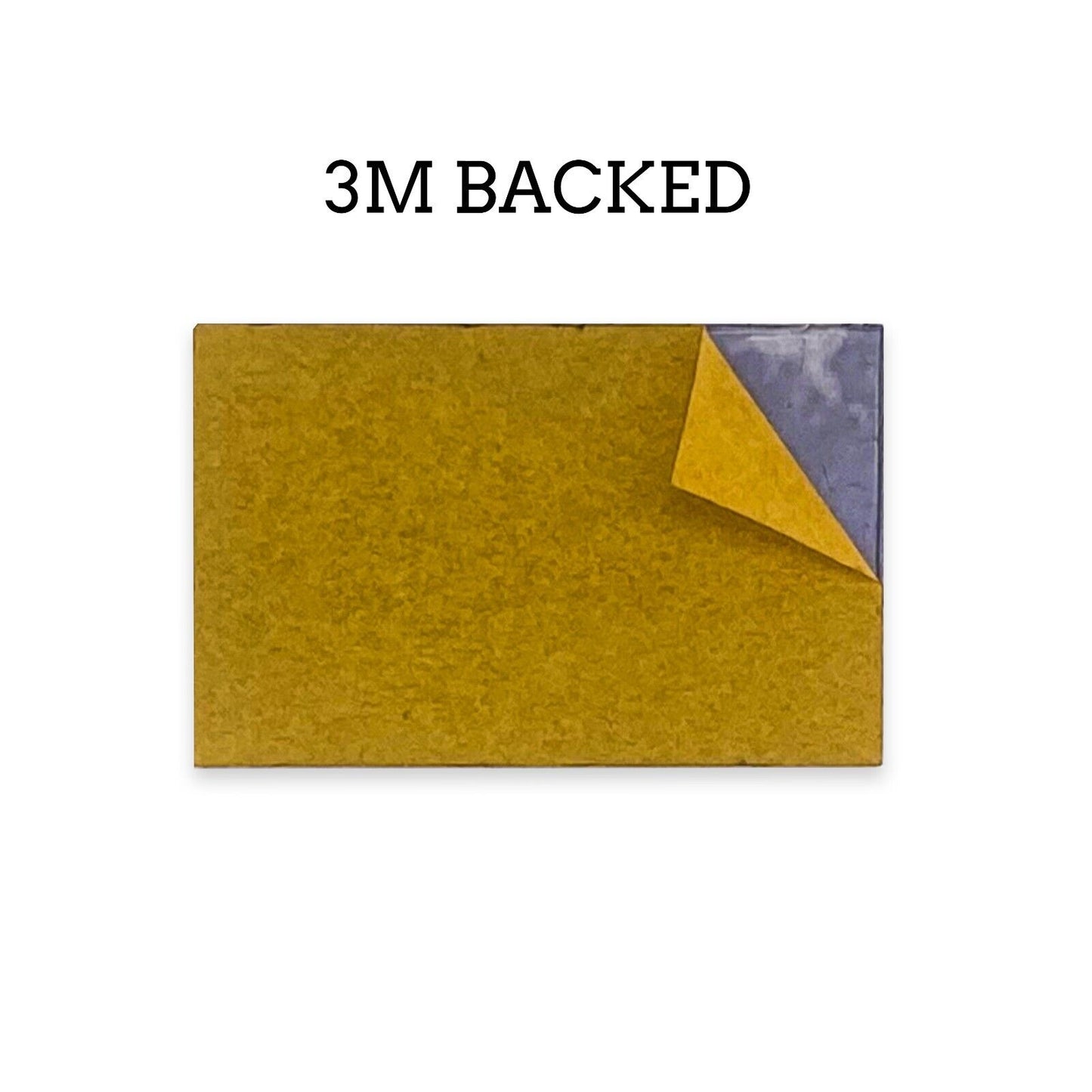 Rectangular Black - Toggle Switch Tag Labels (3M Backed)