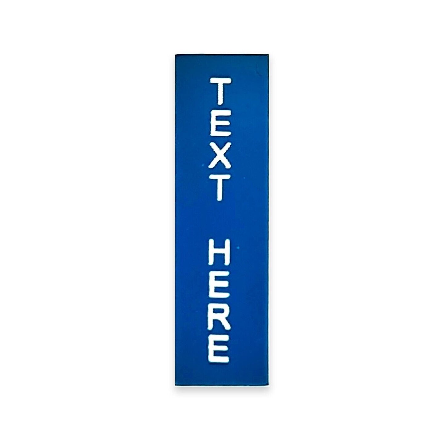Vertical Black - Toggle Switch Tag Labels (3M Backed)