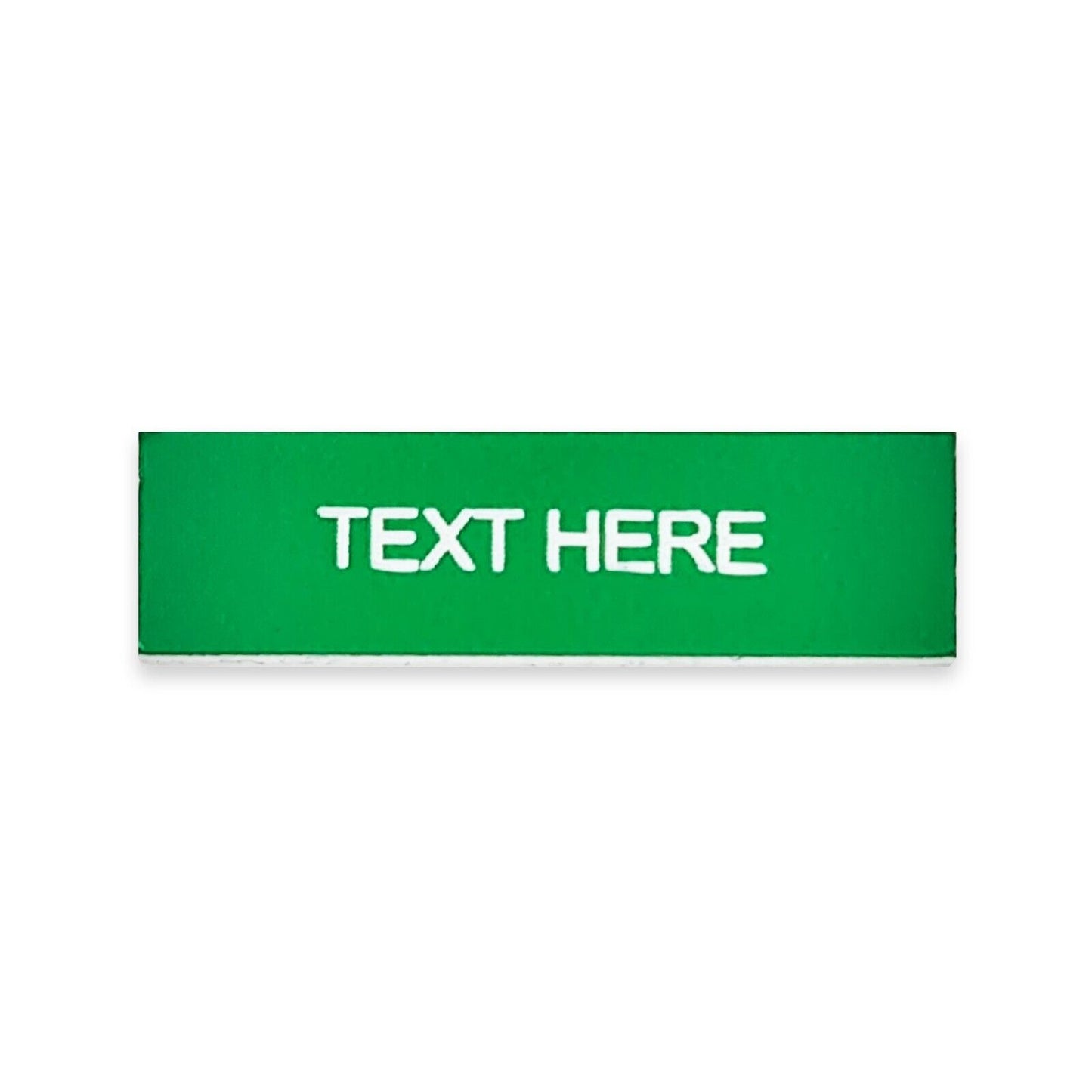 Rectangular Black - Toggle Switch Tag Labels (3M Backed)
