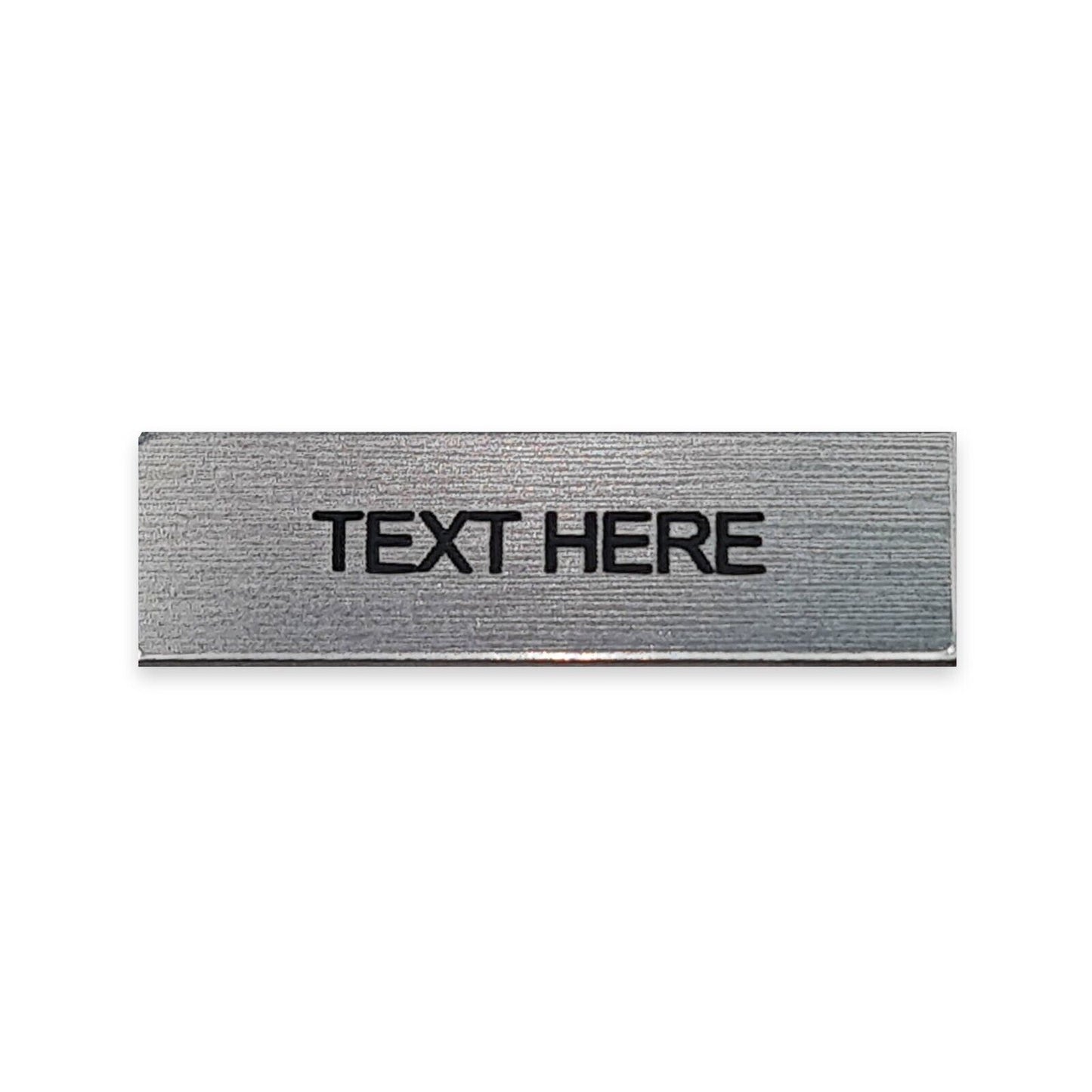 Rectangular Black - Toggle Switch Tag Labels (3M Backed)