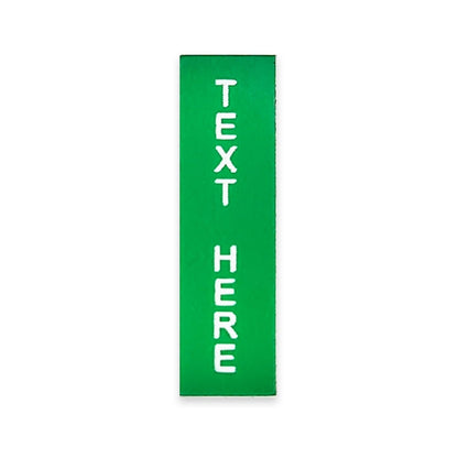 Vertical Blue - Toggle Switch Tag Labels (3M Backed)