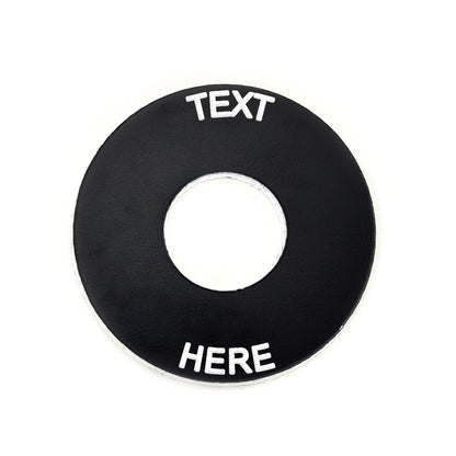 Circle Black - Toggle Switch Tag Tab Labels Classic Car Boat - Classic Gent