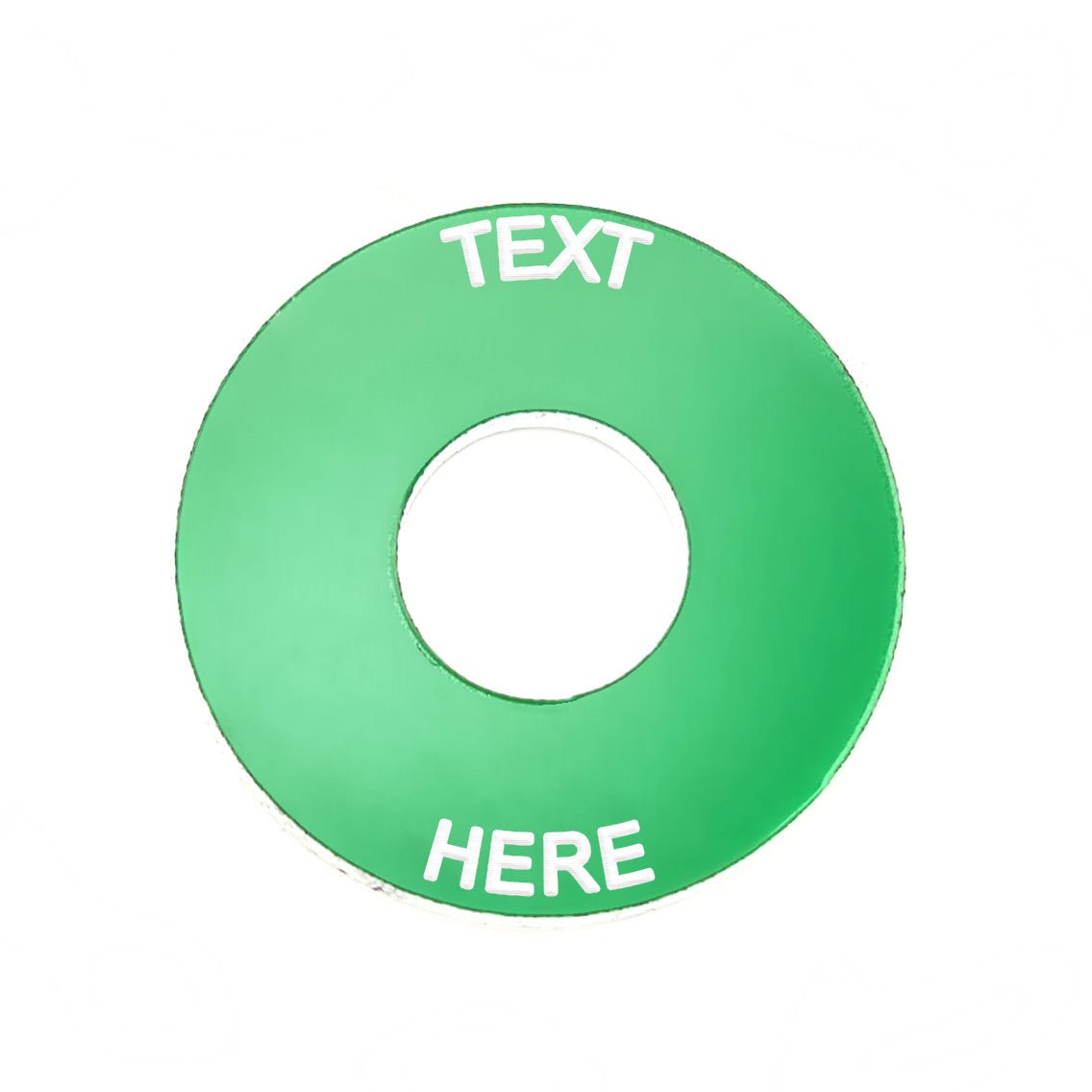 Circle Green - Toggle Switch Tag Tab Labels Classic Car Boat - Classic Gent