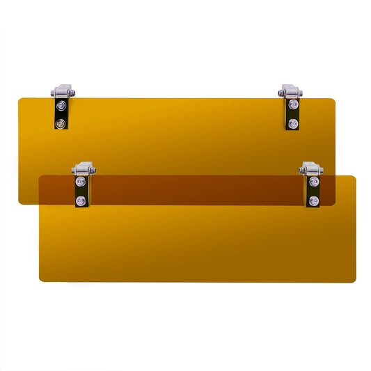 Orange Sun Visor Screens For Classic Cars - Classic Gent