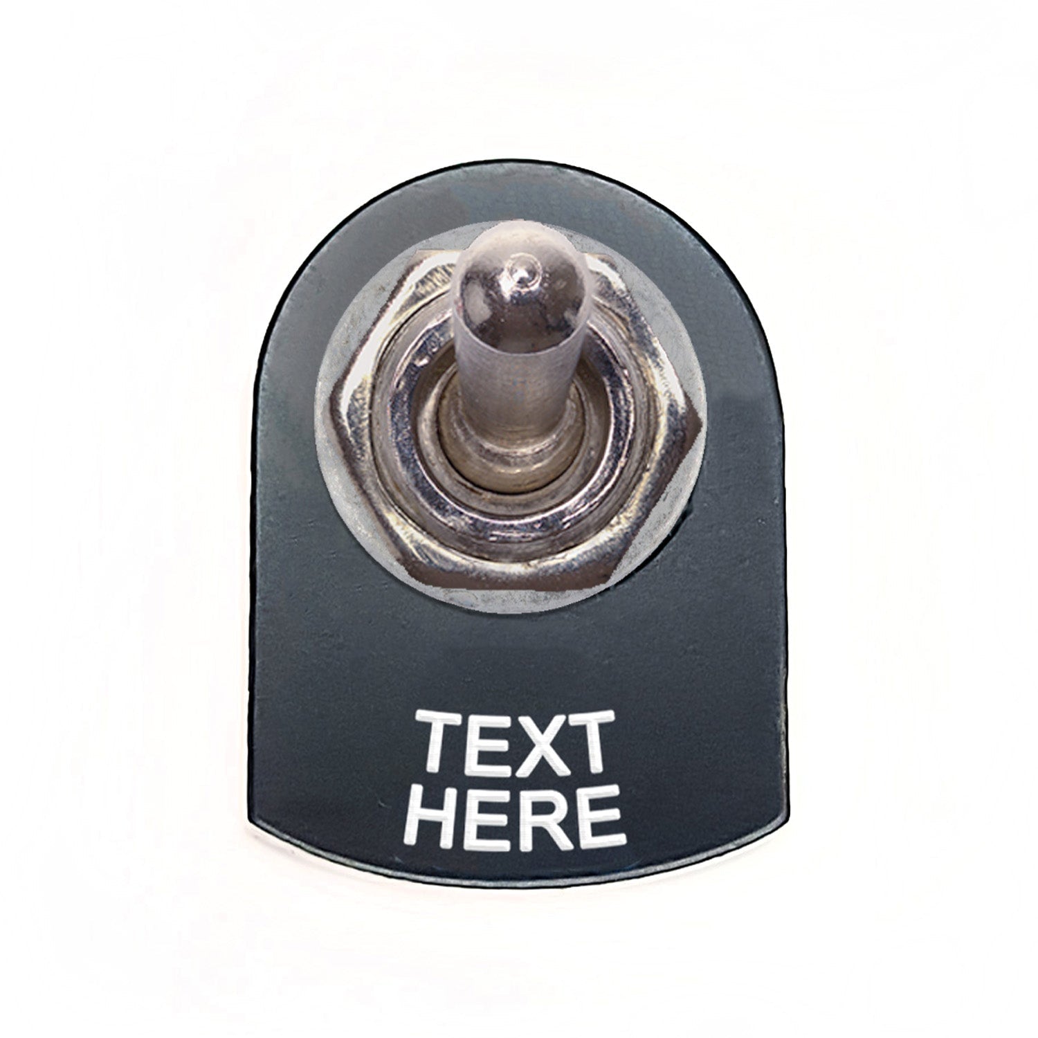 Text Below Black - Toggle Switch Tag Tab Labels Classic Car Boat - Classic Gent