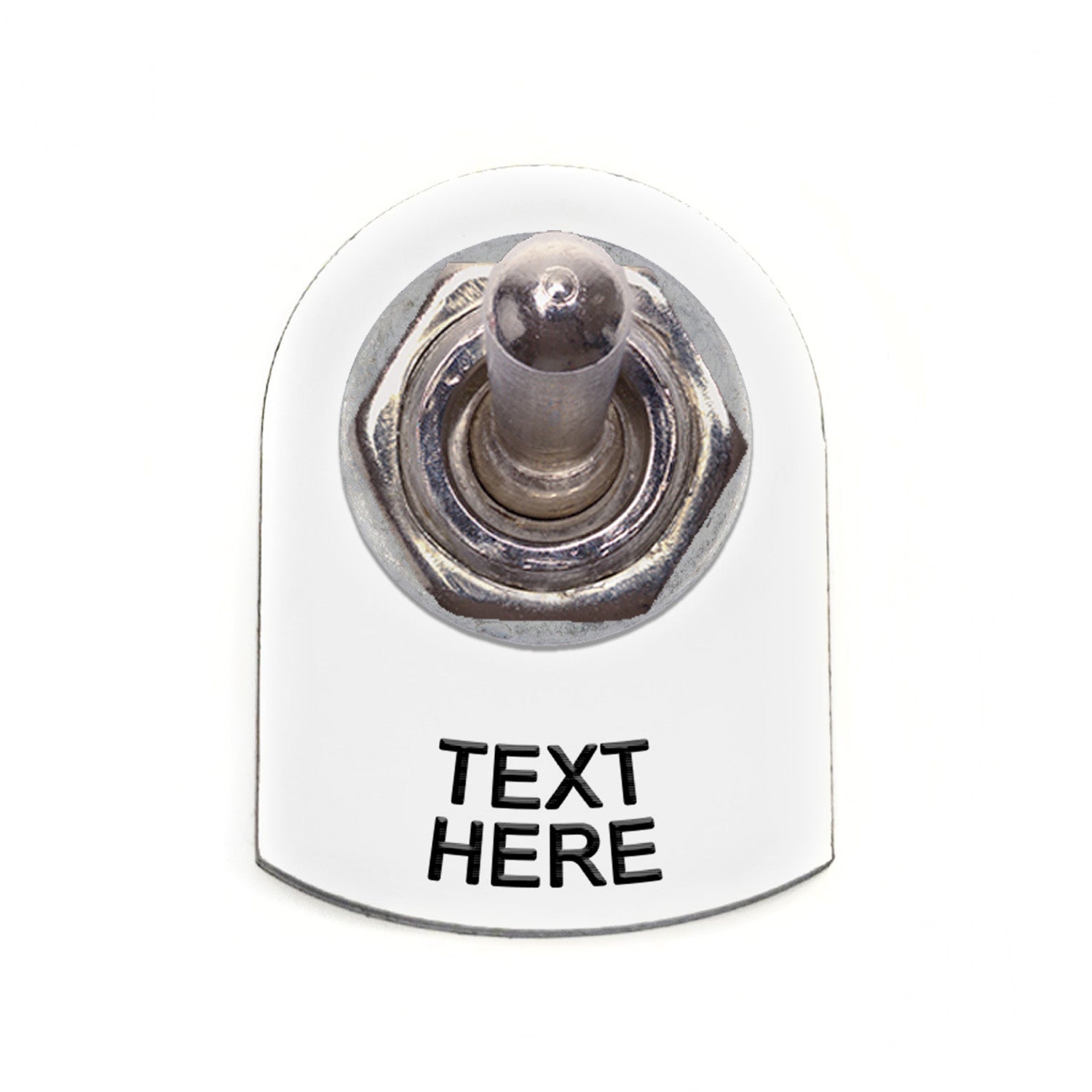 Text Below White - Toggle Switch Tag Tab Labels Classic Car Boat - Classic Gent